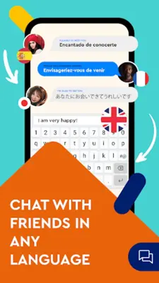 Keyboard Translator for Chat android App screenshot 3